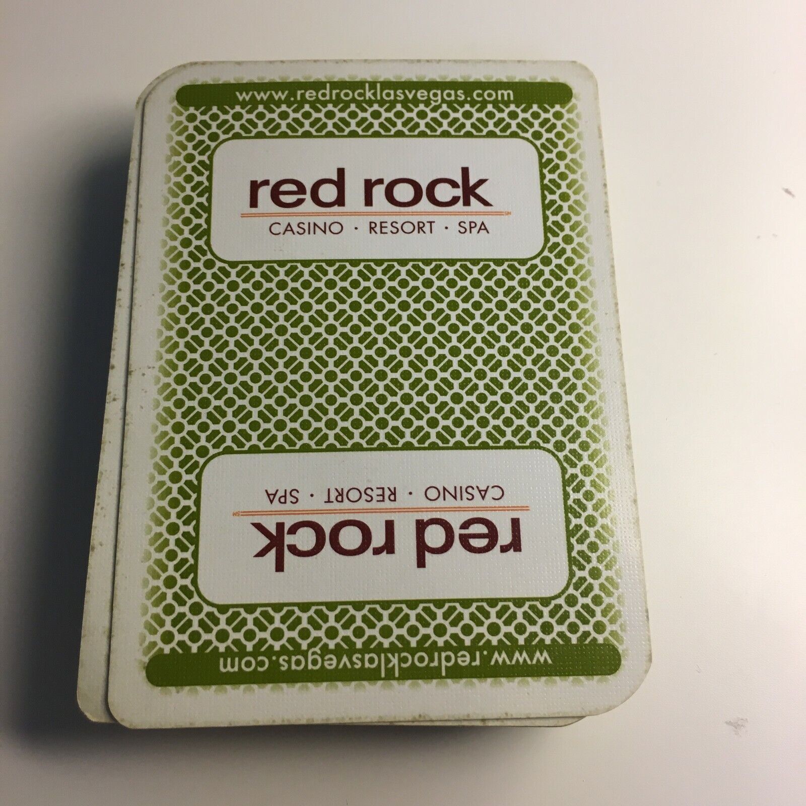 Red Rock Casino Las Vegas Carta Mundi Playing Cards green 