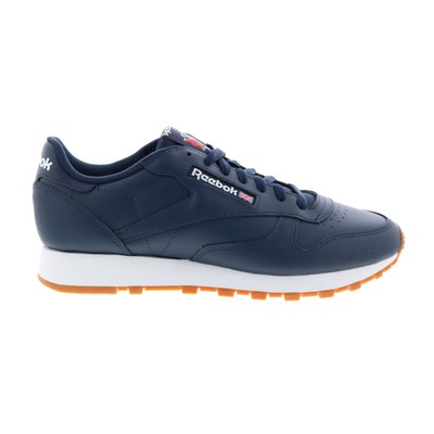 Мужские кроссовки Reebok Classic Leather GY3600 Blue Lace Up Lifestyle