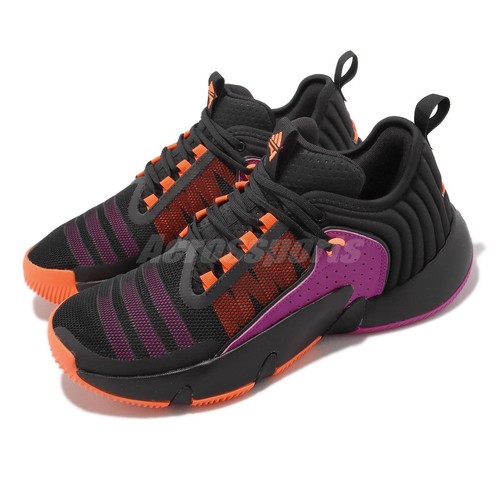

adidas Trae Unlimited Black Fuchsia Orange Мужские баскетбольные кроссовки Кроссовки IE2143, Черный, Trae Unlimited
