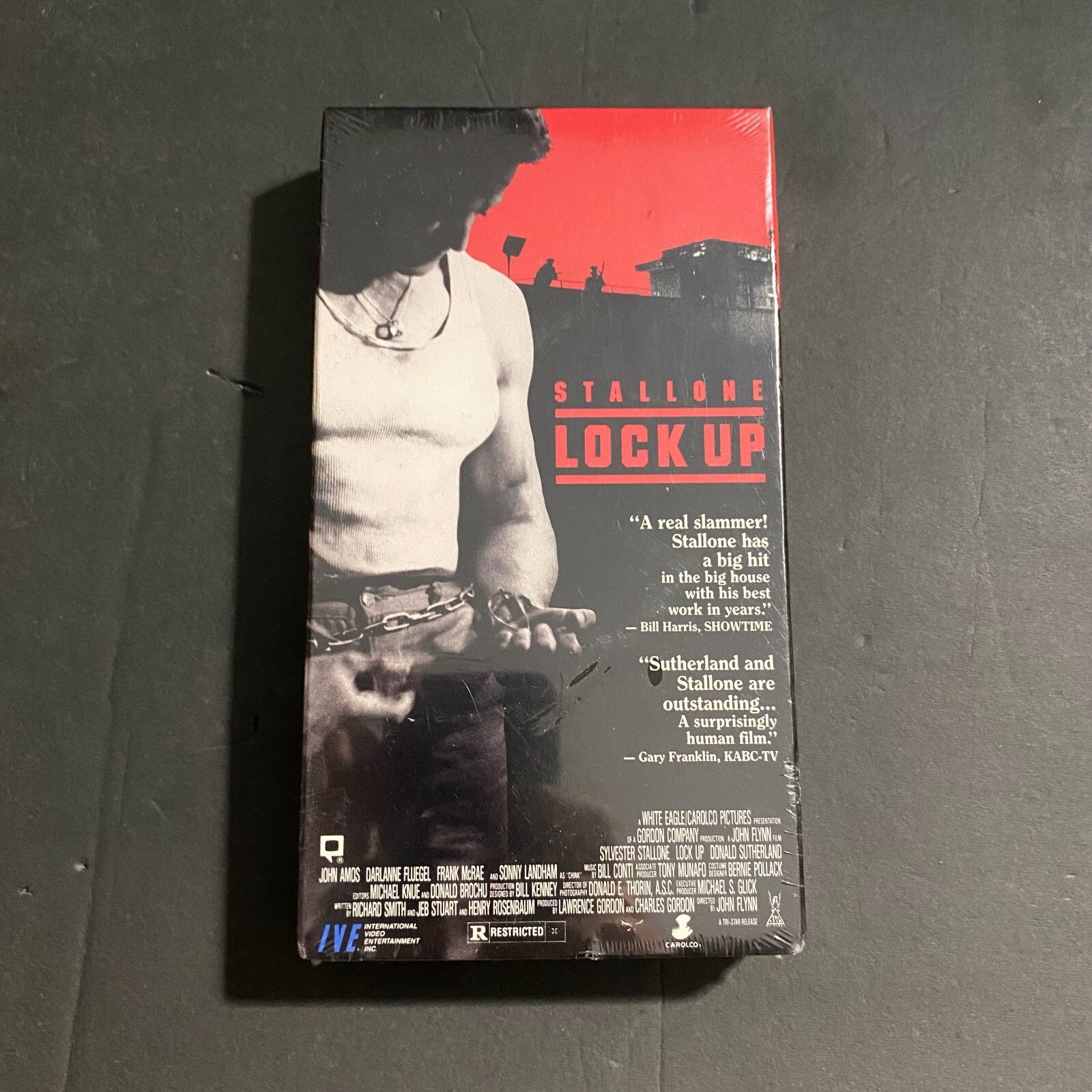 Lock Up (VHS, 1989) Sylvester Stallone, Donald Sutherland