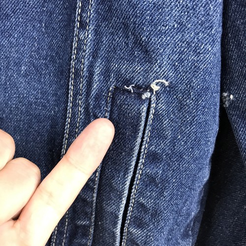 Vintage Iceberg Youth Sz 18 Denim Jacket With Bugs Bunny On Back *Flaws *Read