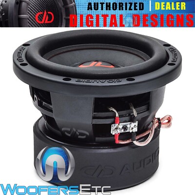DD AUDIO 606d-D2 6.5'' SUB 1500W DUAL 2OHM SUBWOOFER POWER TUNED BASS SPEAKER NEW