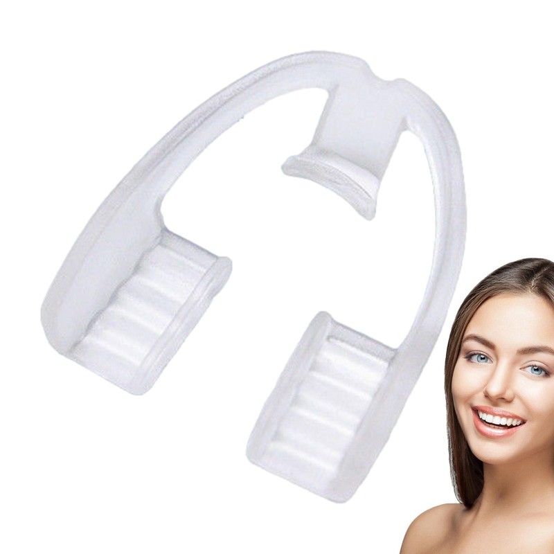 4Pcs Silicone Night Mouth Guard Teeth Clenching Grind Dental Sleep Aid Supplies