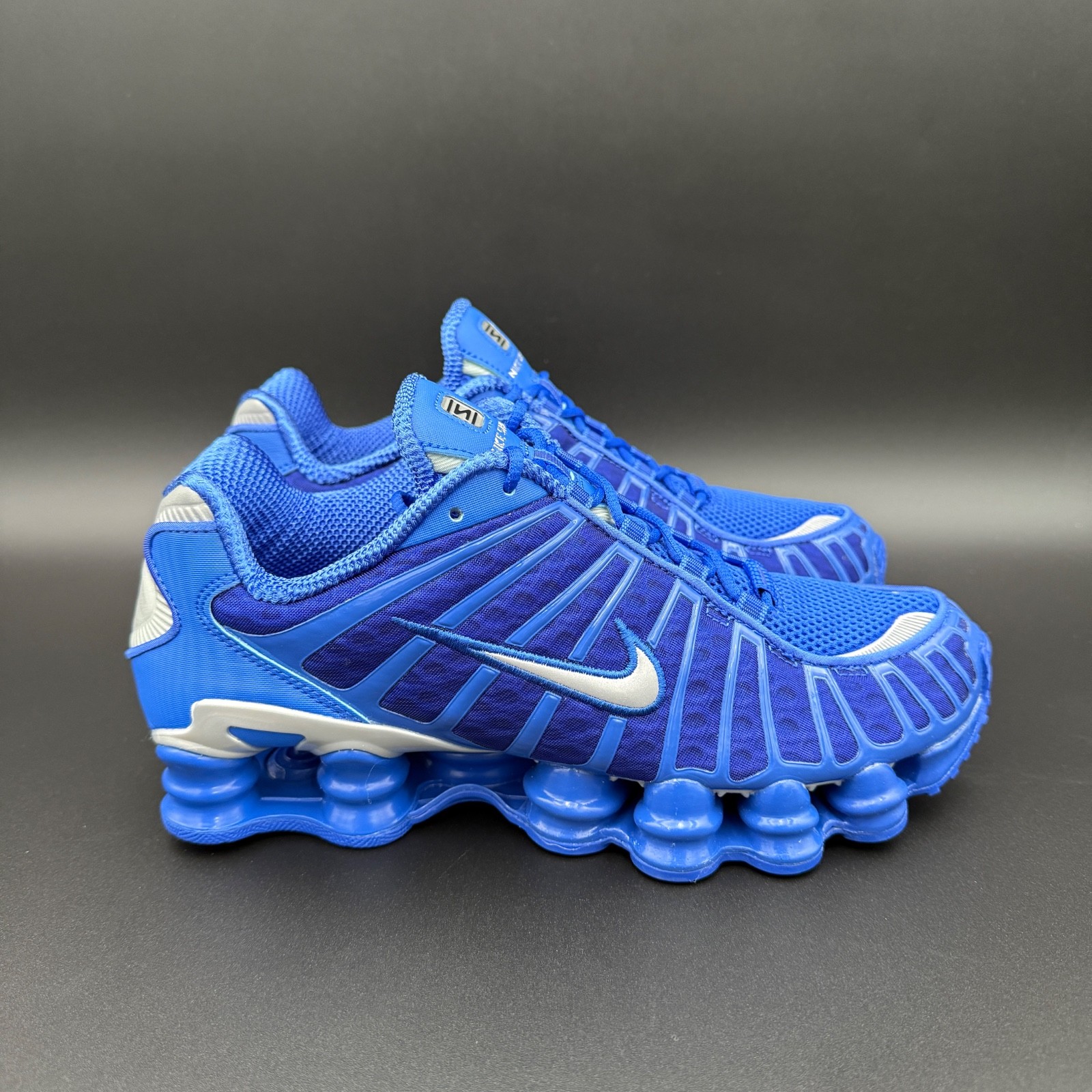 Nike Shox TL Shoes Thunderstorm Black Volt AV3595 400 Men's Sizes