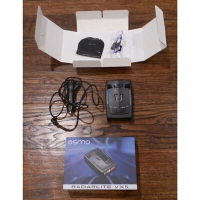 Osmo Radarlite VX5 Car Radar Detector Tested and Working