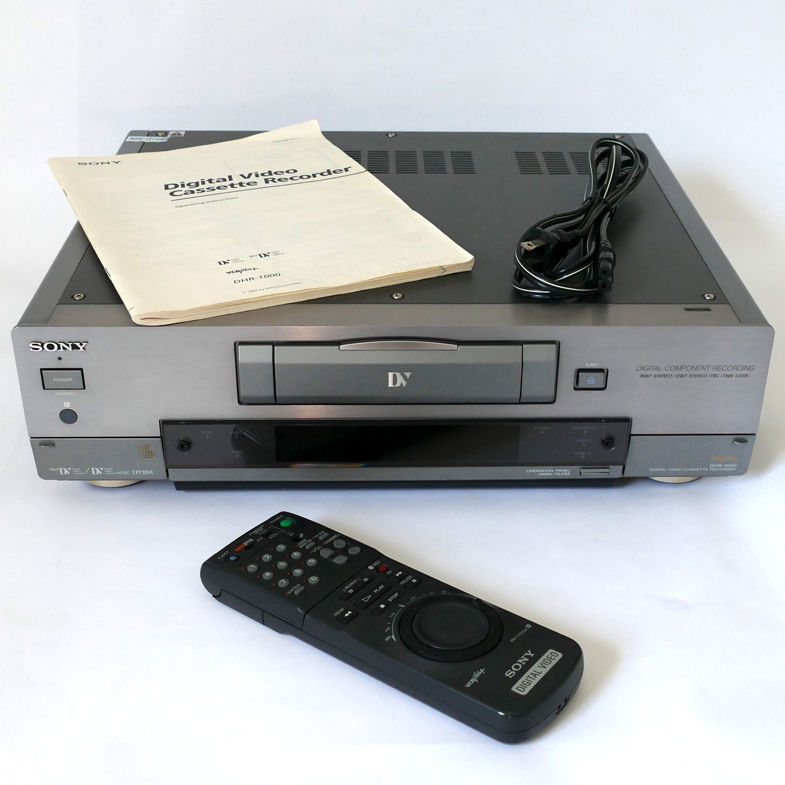 W/ Remote Manual For Parts
