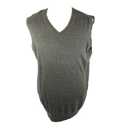 Foundry Supply Co Sweater Men's XLT Gray Heather Sleeveless New