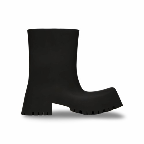 靴 balenciaga trooper 43 Balenciaga Rubber Trooper Boots in Black EU (42) US SIZE 9