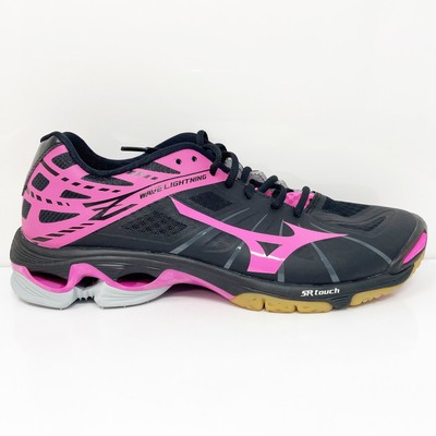 

Mizuno Womens Wave Lightning Z 430186 9013 Черная повседневная обувь Кроссовки Размер 11,5, Черный, Wave Lightning Z