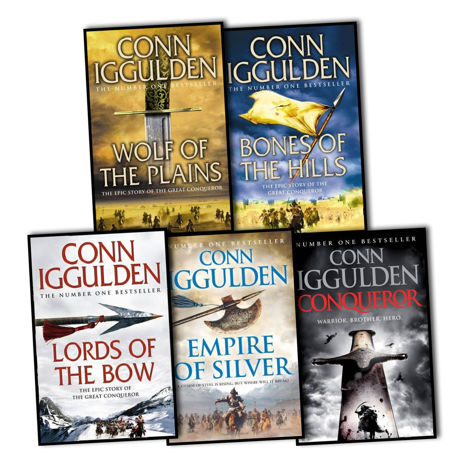 Conqueror Series 5 Books Young Adult Collection Paperback Set By Conn Iggulden 9780007946051