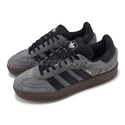 adidas Originals Samba XLG Grey Core Black Gum Men Unsiex Platform Casual ID3201