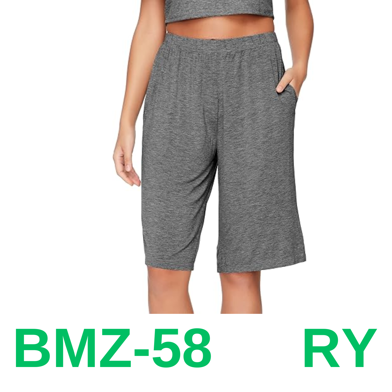 WiWi Viscose from Bamboo Soft Sleep Shorts for Women Pajama Bottoms Lounge, 3X