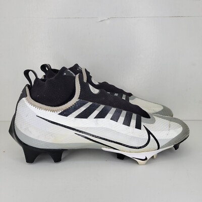 Nike Mens Vapor Edge Pro 360 Football Cleats White Platinum DQ3670-100 Size 8.5