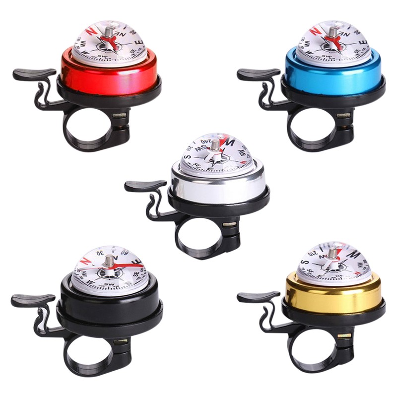 Bike Compass Warning Bells Clear Sound Riding Accessories