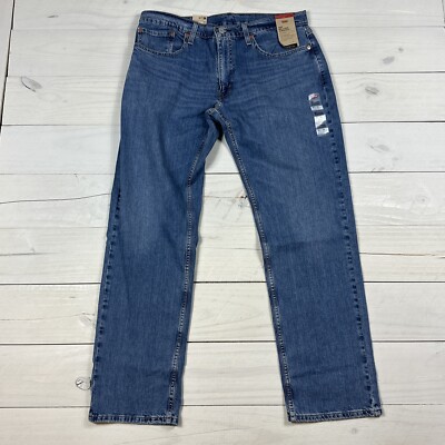 Levi's 559 Jeans Men's Size 36x34 Relaxed Straight Blue Denim Stretch Loose Ease