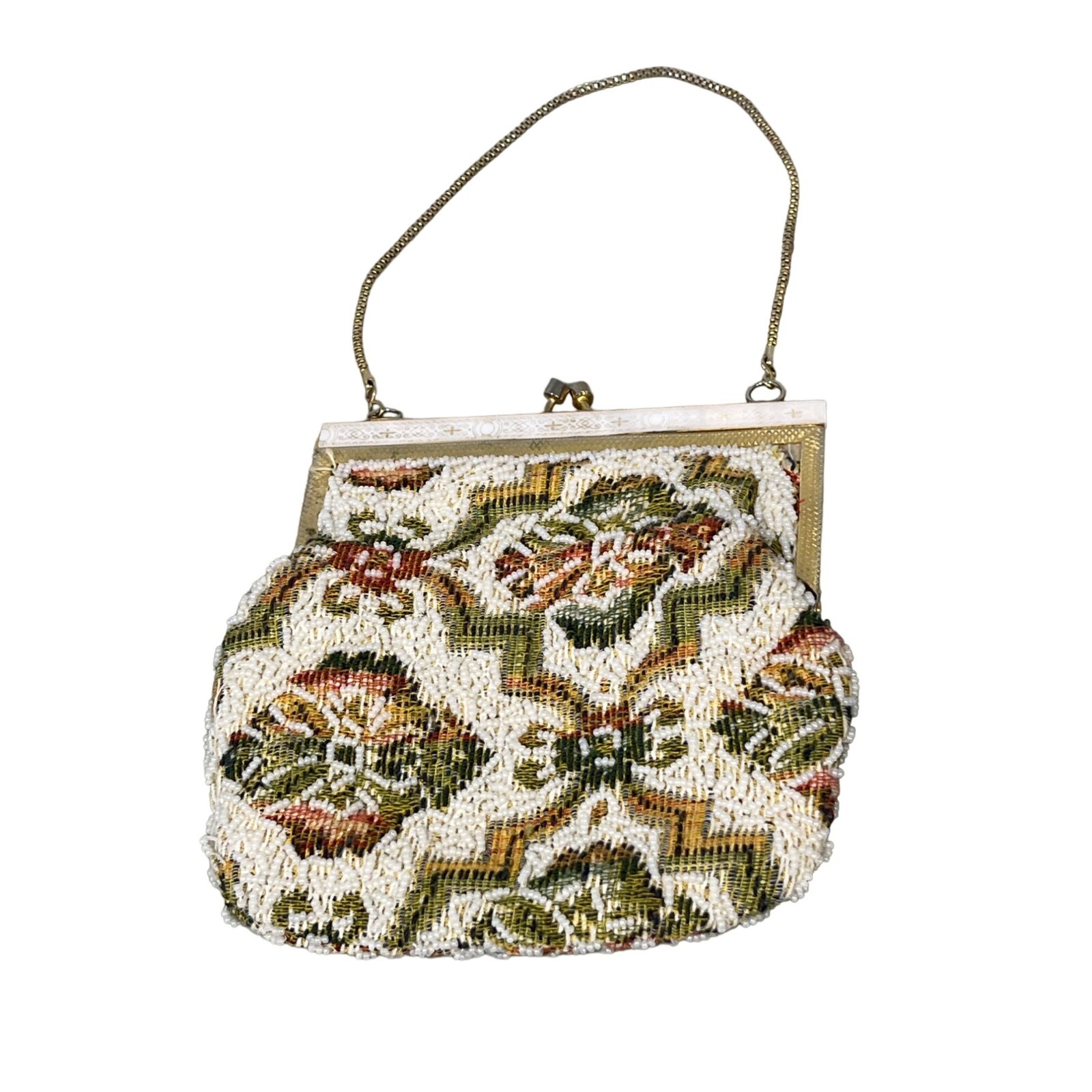 L BALL BEADS BAG シルバー The Beaded Pickleball Pouch in White Green – Shoes 'N' More