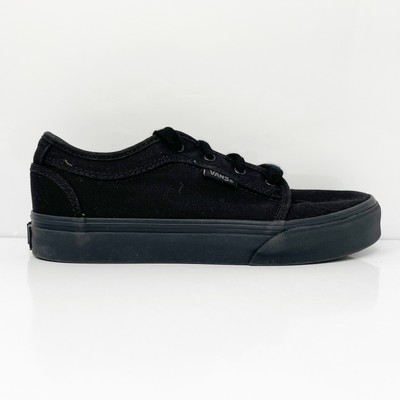 Vans Boys Chukka Low 721356 Черные повседневные кроссовки, размер 3,5