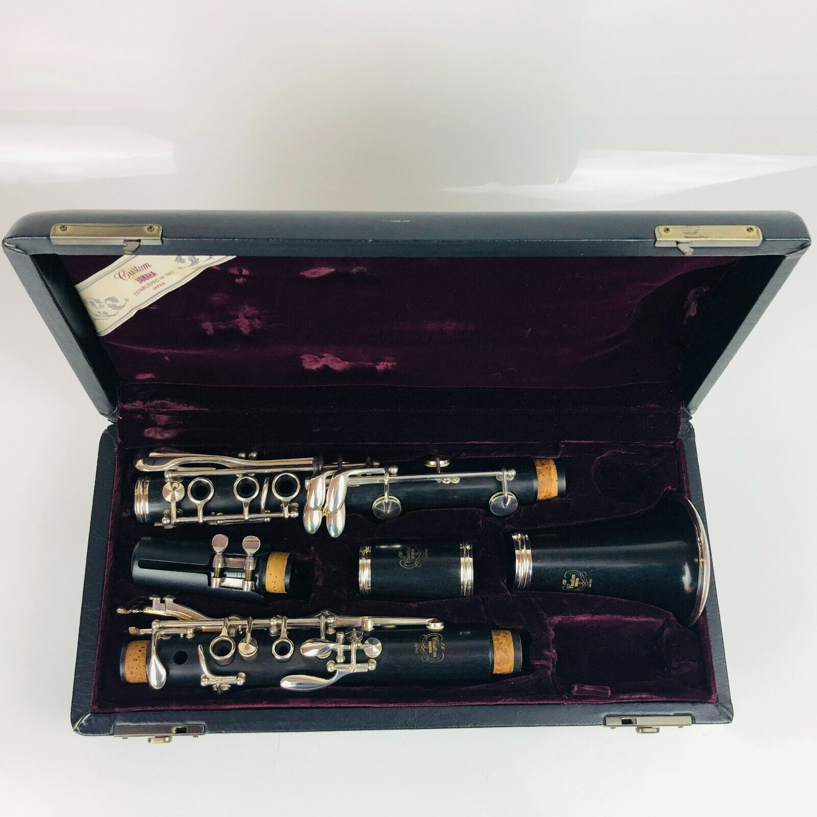 YAMAHA YCL-851II Custom CX Bb Clarinet with Hard Case Japan YAMAHA YCL-851II Custom CX Bb Clarinet with Hard Case Japan