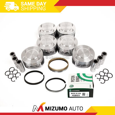 Pistons w/ Rings fit 96-08 Ford Jaguar Lincoln Mazda Mercury