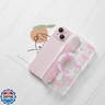 UEEBAI Magnetic for iPhone 15 Plus and iPhone 14 Plus Case, Bow Case Compatible with MagSafe, Wireless Slim Clear Ribbon Phone Cover Anti-Yellowing Shockproof Protective Cover for Women Girl- Pink