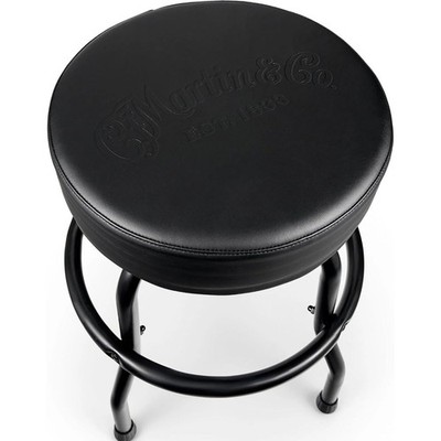Martin Guitars Tone on Tone Black Barstool Chair