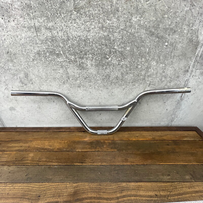 Dyno Handlebars Old School BMX Bars CRIMP 90s D Stamp 1995 95 Chrome Freestyle