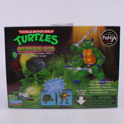 D3 Playmates Teenage Ninja Turtles TMNT MUTATIN' LEO Leonardo Action Figure