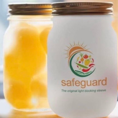 Canning Jar Covers - 50pcs UV Blocking Covers for Mason Jar Food Storage 
