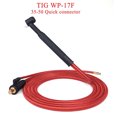 WP17 TIG Welding Torch Hose Cable Quick 35-50 Connector 4M 13Ft 150A