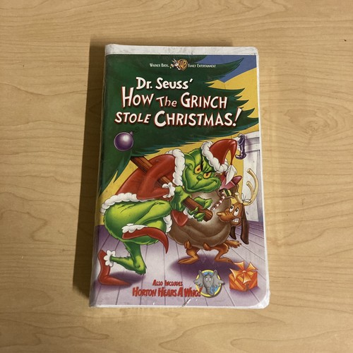 Dr. Seuss' How the Grinch Stole Christmas VHS Tape 2000