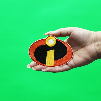 Disney Pixar The Incredibles Patch Superhero Logo Iron On