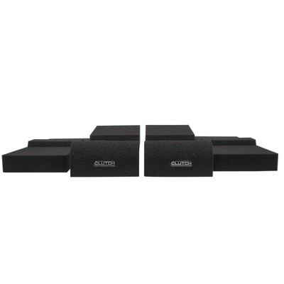 Clutch CL-ISO2 Acoustic Isolation Foam Riser Pads for Studio Monitor Speakers