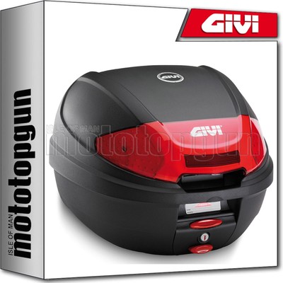 GIVI E300N2 TOP CASE + REAR RACK KYMCO PEOPLE S 50-125-200 2009 09 2010 10