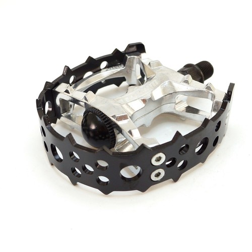 Tipsum Odyssey Bear Trap Pedal 9/16" Old School BMX Sharp Pin Fit 3 Piece Crank