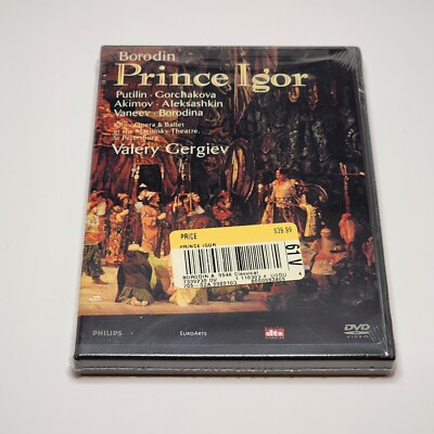 Prince Igor DVD 1998 Borodin Kirov Orchestra Brand New Sealed