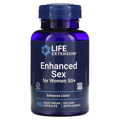 Enhanced Sex For Women 50+, 90 вегетарианских капсул