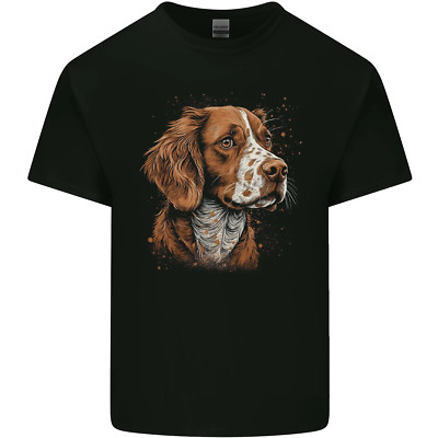 Una Camiseta De Perro Brittany Spaniel Para Niños Y Niñas