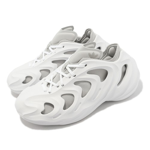 

adidas Originals AdiFOM Q White Grey Мужская повседневная обувь унисекс для образа жизни HP6584, Белый, Adifom Q