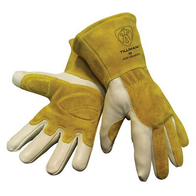 Tillman 52 Top Grain Cowhide MIG Welding Gloves with Gel Inserts (Large)