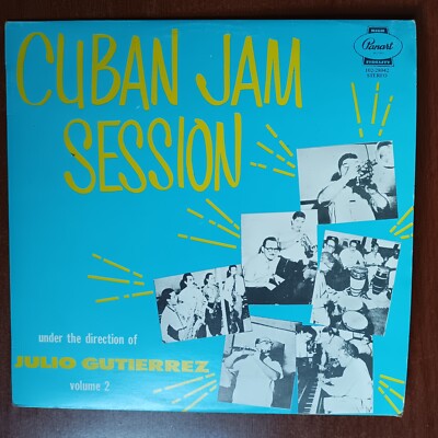 Julio Gutierrez    Cuban Jam Session Vol.2 [1987] Vinyl LP Latin Descarga Panart