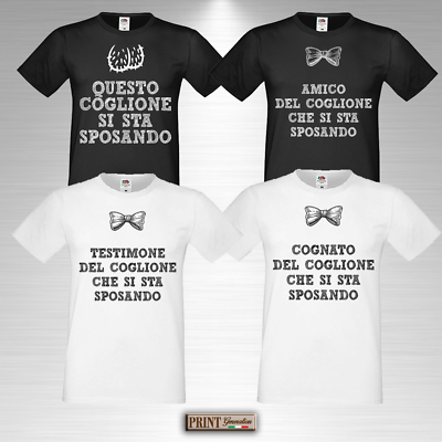 Magliette shop addio celibato