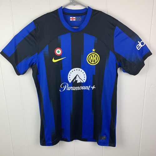 Nike Inter Milan Jersey Blue Black Men's Medium | eBay