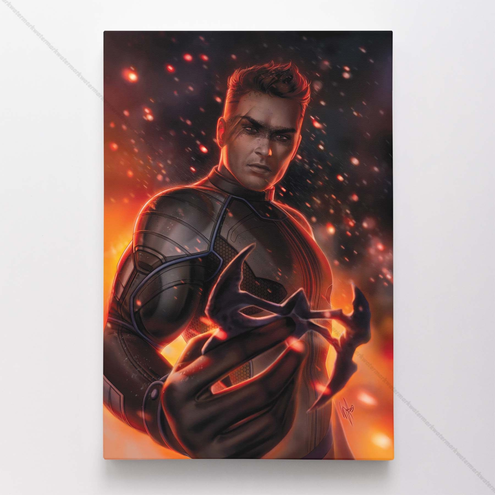 Nightwing Poster Canvas DC Comic Book Cover Art Print #5768