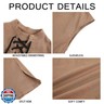 Boys Kids Renaissance Pirate T Shirts Viking Medieval Sleeveless Lace Up Costume Scottish Cotton Tank Tops