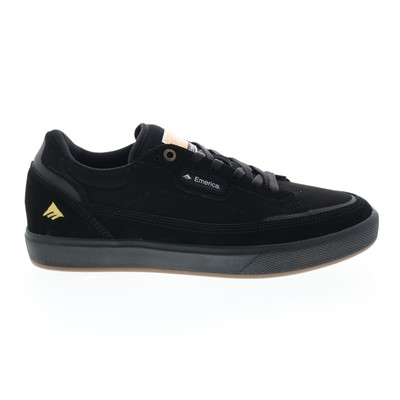 

Emerica Gamma G6 Мужские Черные Замшевые Кроссовки На Шнуровке Скейт Вдохновленные Кроссовки Обувь 7, Черный, Emerica Gamma G6