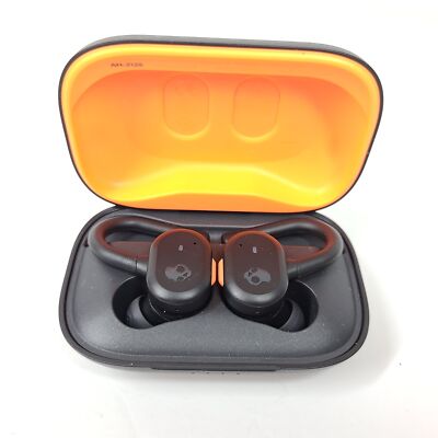 Skullcandy Push Active True Wireless Earbuds S2BPW - Black/Orange