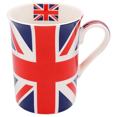 Spreadshirt Queen Elizabeth Sticker – Union Jack Flagge, 10x10 Cm, Weiß Glänzend
