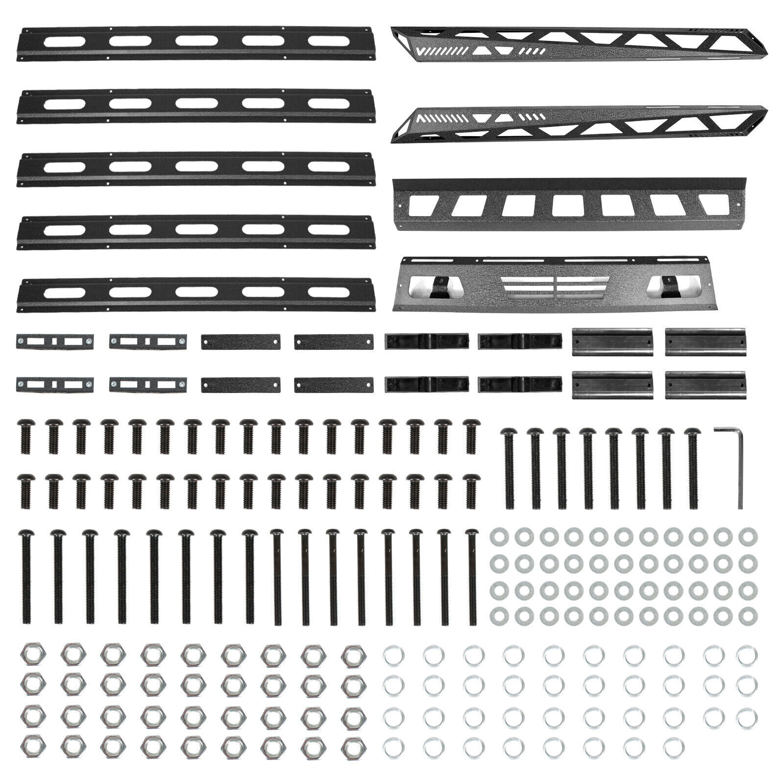 Universal Roof Rack Steel Luggage Cargo Carrier Top Basket Holder BLK 57''x43''