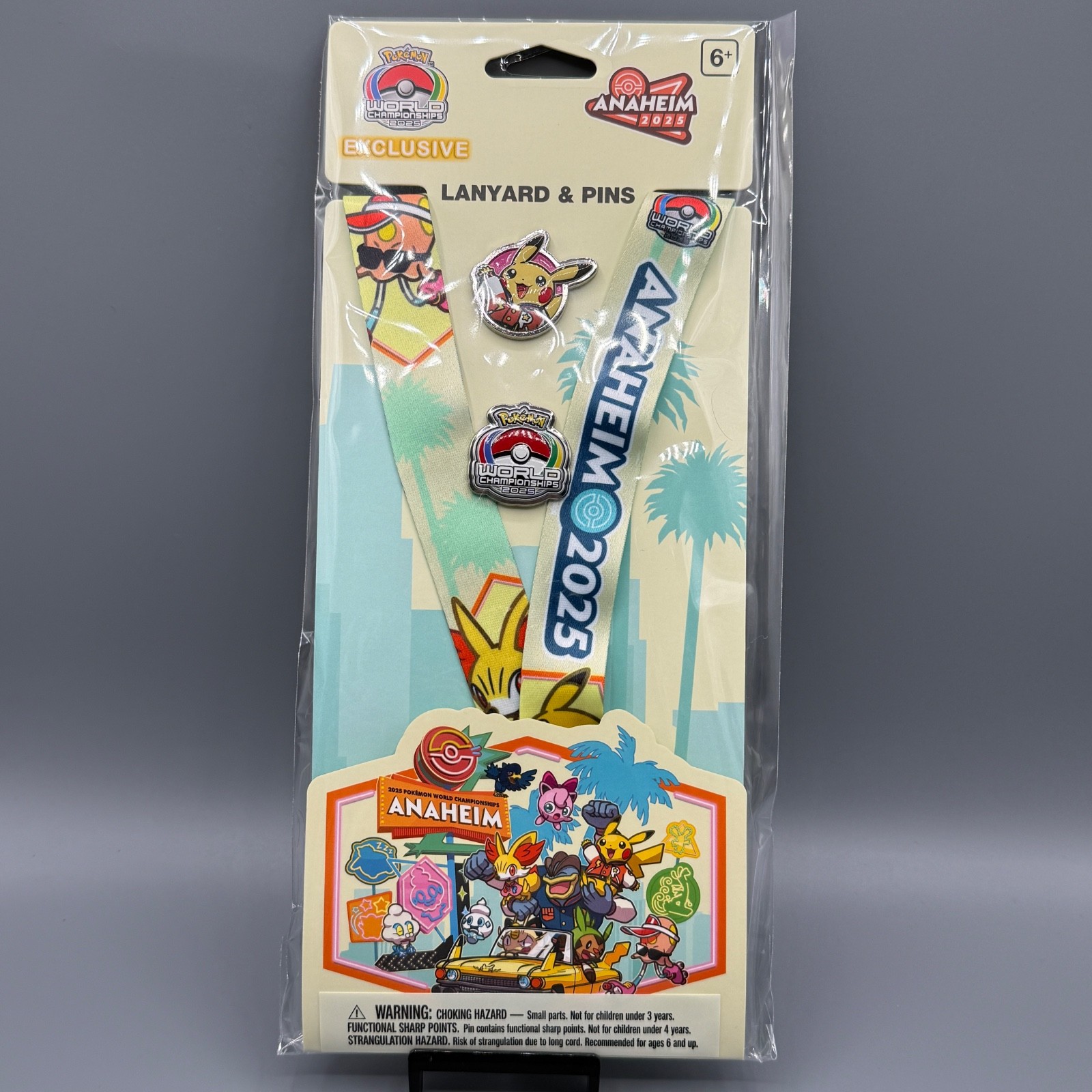 2025 POKEMON WORLD CHAMPIONSHIP new SEALED exclusive VARSITY