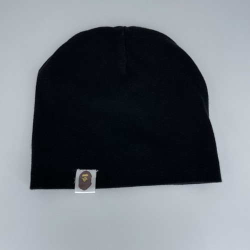 Vintage A Bathing Ape Skully Cap Black Beanie Winter Hat Bapesta OS Y2K  Skull